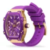 Reloj de mujer ICE 23289 (35 mm) - silicona rosa - cuarzo analógico - resistente al agua 10 ATM