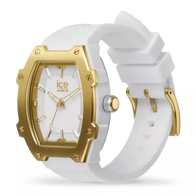 ICE reloj para mujer 23318 (36mm) – correa de silicona rosa, analógico de cuarzo, resistente al agua 10 ATM