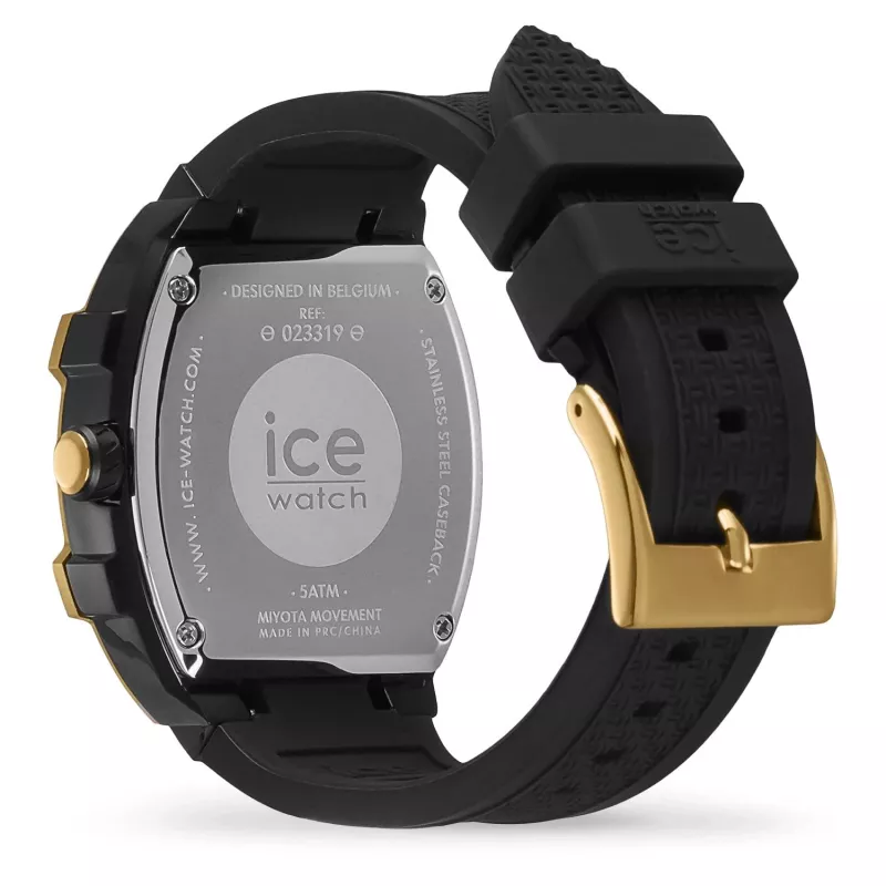ICE reloj para mujer 23319 (36mm) – correa de silicona rosa, analógico de cuarzo, resistente al agua 10 ATM