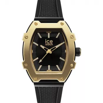 ICE reloj para mujer 23319 (36mm) – correa de silicona rosa, analógico de cuarzo, resistente al agua 10 ATM