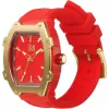 ICE reloj para mujer 23320 (36mm) – correa de silicona rosa, analógico de cuarzo