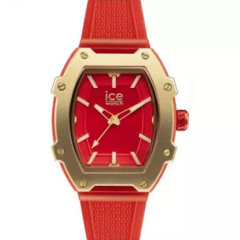 ICE reloj para mujer 23320 (36mm) – correa de silicona rosa, analógico de cuarzo