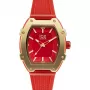 ICE reloj para mujer 23320 (36mm) – correa de silicona rosa, analógico de cuarzo