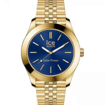 ICE Reloj mujer 23798 (40 mm) - Correa de silicona rosa, cuarzo analógico