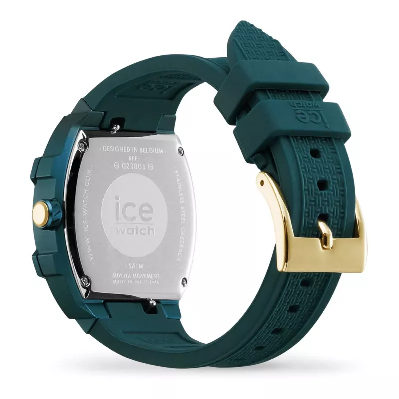 ICE reloj de mujer 23805 (45mm) - silicona rosa, cuarzo analógico, 10 ATM