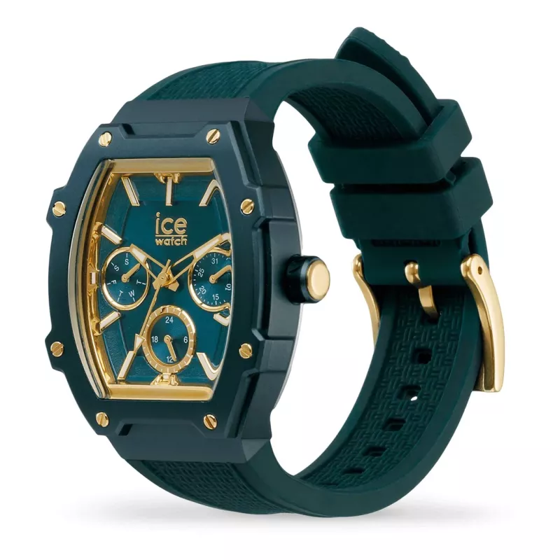 ICE reloj de mujer 23805 (45mm) - silicona rosa, cuarzo analógico, 10 ATM