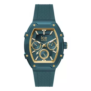 ICE reloj de mujer 23805 (45mm) - silicona rosa, cuarzo analógico, 10 ATM