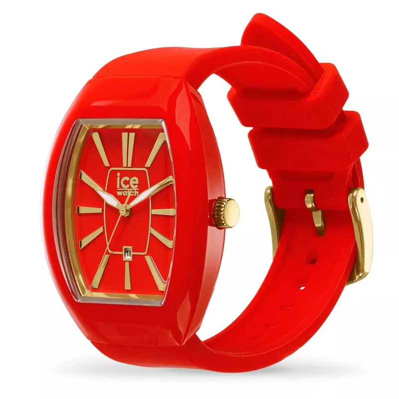 ICE reloj para mujer 24542 (45mm) – correa de silicona blanca, mecanismo de cuarzo
