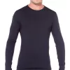 Icebreaker 200 Oasis L/S Crewe - Negro (XL)