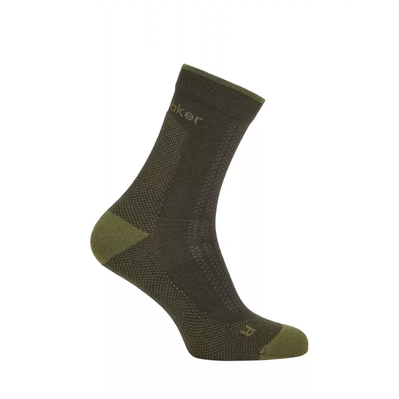Icebreaker Hike+ Ultralight Quarter Calcetines de hombre Dark Loden