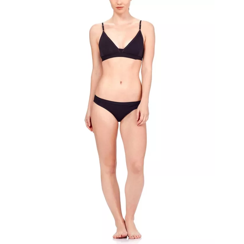 Icebreaker Hombre 103164001 Bragas tipo bikini de lana merino Negro