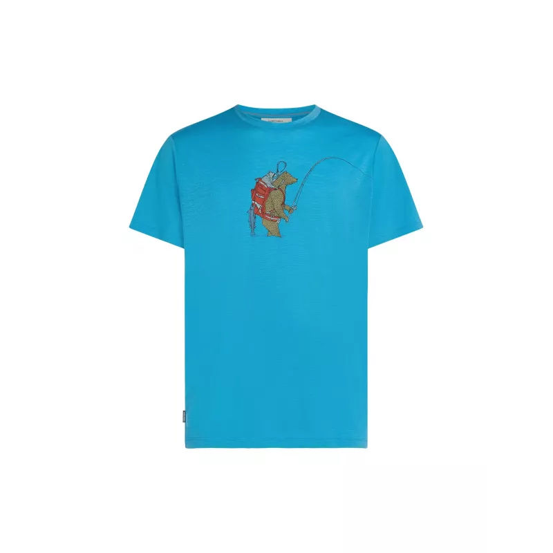 Icebreaker Tech Lite SS 150 Bear camiseta hombre Arctic