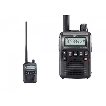 ICOM IC-R6 receptor portátil de banda ancha 0.100-1309.995 MHz AM/FM/WFM 1300 canales de memoria