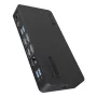 Docking station ICY BOX Heart Dock 2255 11 en 1, DisplayLink DL-6950, 2x HDMI/DP 4K@60Hz, Power Delivery 96W, Gigabit LAN, USB-C/A 10Gbps