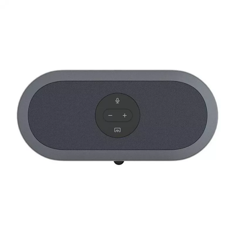 IIYAMA WP-MEET03M Transmisor de presentación inalámbrico con matriz de 8 micrófonos, 4K UHD, USB-C, negro