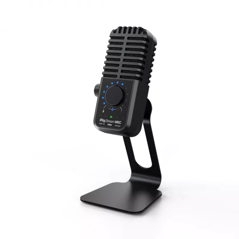 IK Multimedia iRig Stream Mic Pro - Micrófono de condensador