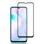 iLike Protector de Pantalla Cristal Templado 2.5D Full Glue Marco Negro para Xiaomi Redmi 9A