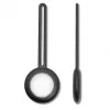 iLike AirTag funda con llavero de silicona Black