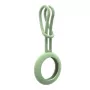 iLike AirTag funda con llavero de silicona verde