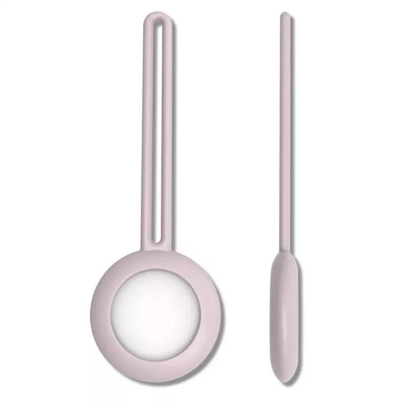 Llavero de silicona para AirTag iLike Rosa