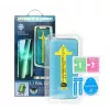 iLike Apple Cristal Templado Full Glue 5D para iPhone 13 / 13 Pro / 14 Negro + Aplicador