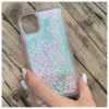 Funda de silicona iLike Water Glitter rosa para Apple iPhone 11