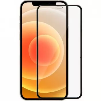 iLike Apple iPhone 12/12 Pro 6.1 Funda de silicona Negra