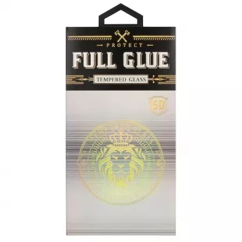 iLike Apple iPhone 13 / 13 Pro Protector de pantalla de cristal templado 5D Full Glue Duro