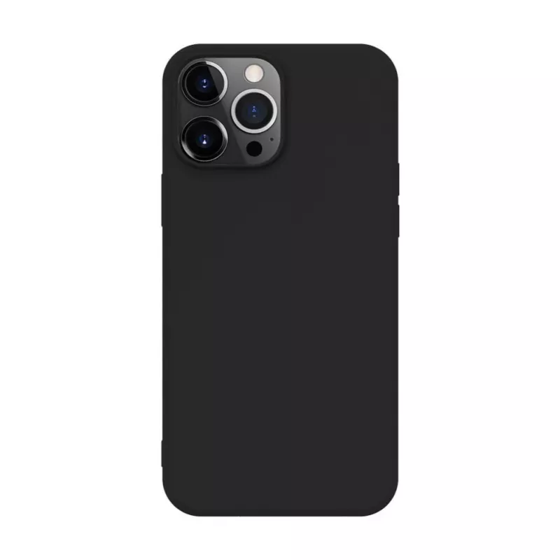 iLike Apple iPhone 13 Pro Funda de silicona Nano negra