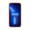 iLike Apple iPhone 13 Pro Funda de Silicona Roja