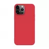 iLike Apple iPhone 13 Pro Funda de Silicona Roja