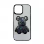 Funda de silicona iLike para Apple iPhone 13 Print Desire Bear negra