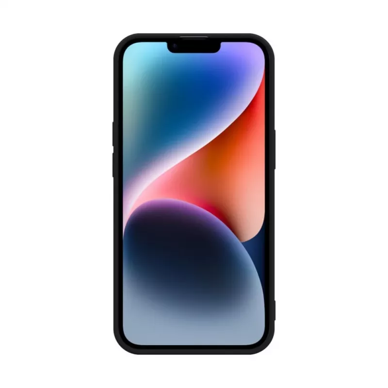 iLike Apple iPhone 14 Funda de silicona Nano Negra