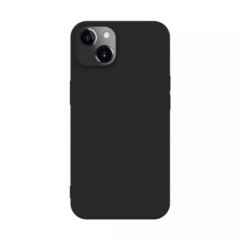 iLike Apple iPhone 14 Funda de silicona Nano Negra