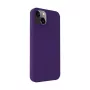 iLike Apple iPhone 14 Funda de silicona Nano morado intenso