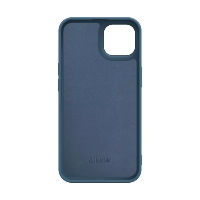 iLike Apple iPhone 14 Funda Nano Silicona Midnight Blue