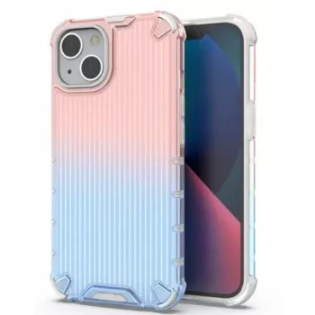 iLike funda Armored Protect rosa y azul para Apple iPhone 14 azul