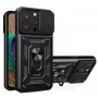 iLike Apple iPhone 14 Pro Max Funda Armor Camshield Negra