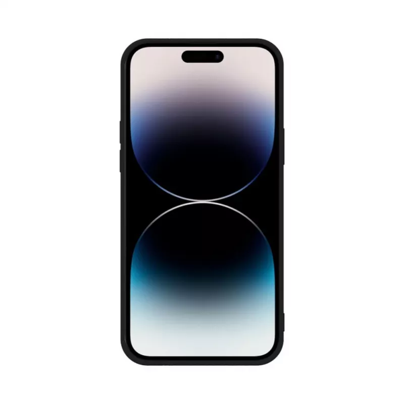 Funda de nano silicona para Apple iPhone 14 Pro Max iLike negra