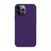 iLike Apple iPhone 14 Pro Max Funda Nano Silicona Deep Purple
