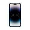 iLike Funda de silicona Nano para Apple iPhone 14 Pro Max Midnight Blue