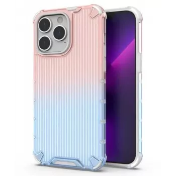 iLike Apple iPhone 14 Pro Max funda blindada rosa y azul Protect Case