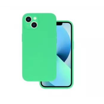 iLike Funda de silicona Lite para Apple iPhone 14 Pro Max Menta