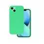 iLike Funda de silicona Lite para Apple iPhone 14 Pro Max Menta