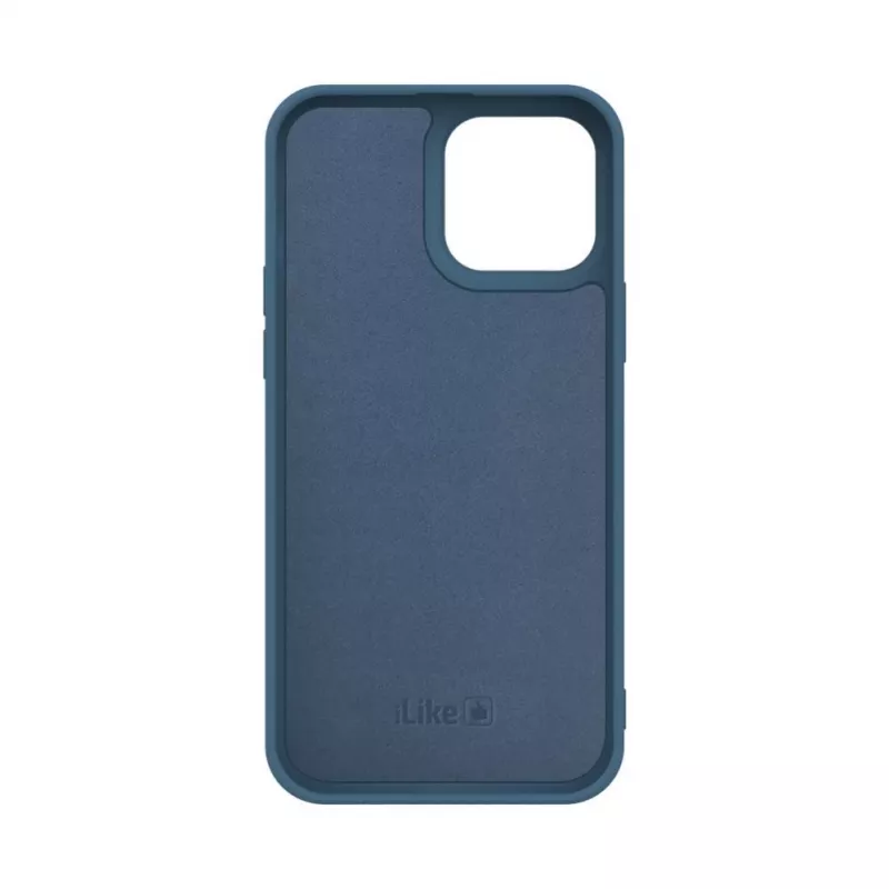 iLike Apple iPhone 14 Pro Funda Nano Silicona Midnight Blue