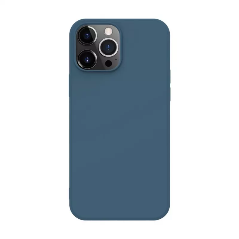 iLike Apple iPhone 14 Pro Funda Nano Silicona Midnight Blue
