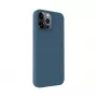 iLike Apple iPhone 14 Pro Funda Nano Silicona Midnight Blue