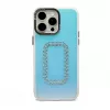 iLike Apple iPhone 15 Laser Shell Square Funda trasera Transparente