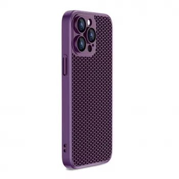 iLike Funda NET PC morada para Apple iPhone 15