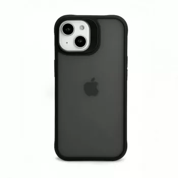 iLike Funda PC mate Newton para Apple iPhone 15, negra